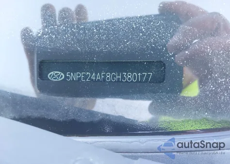 2016 Hyundai Sonata Se from USA, damaged, VIN 5NPE24AF8GH380177